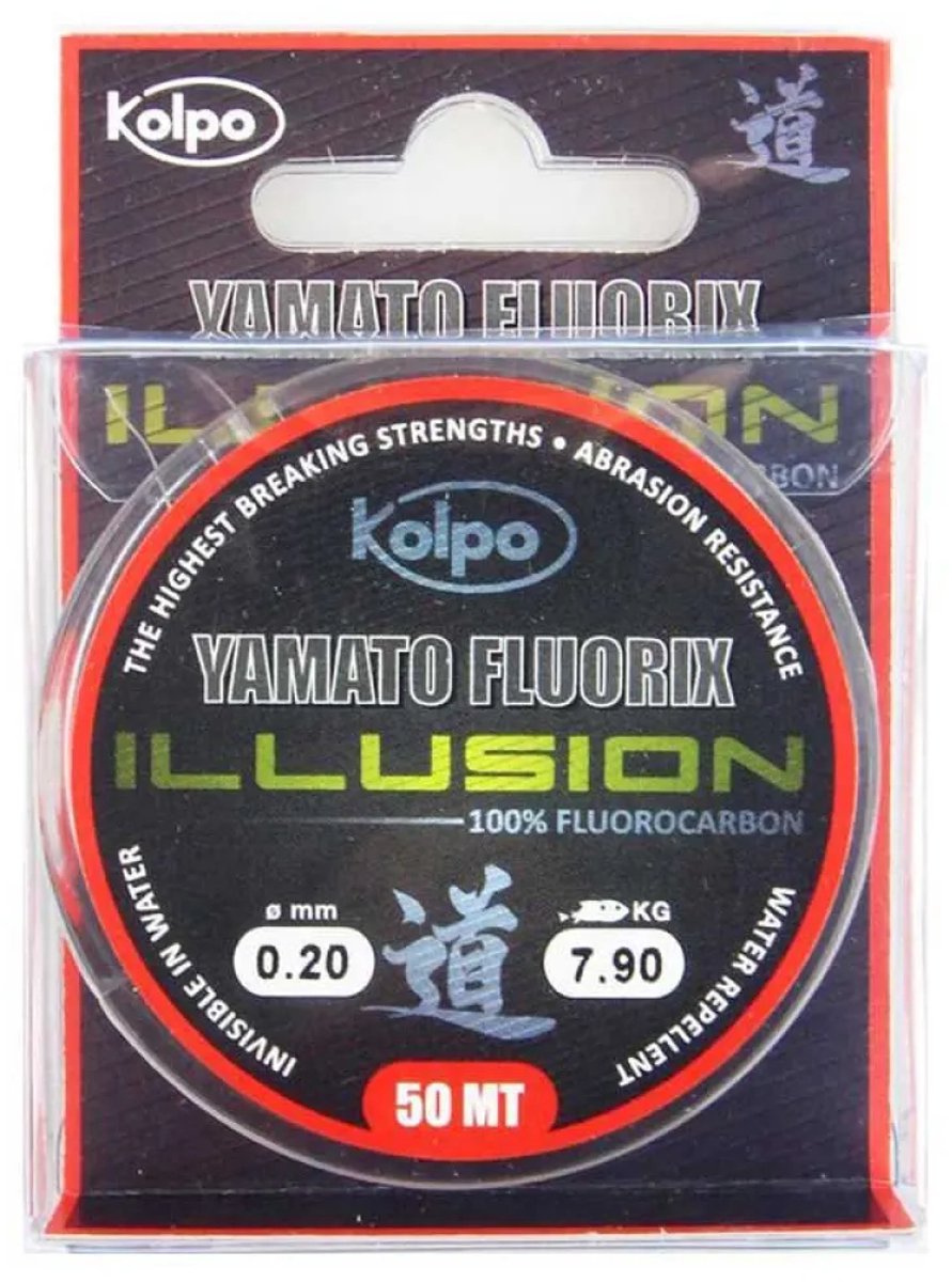 Kolpo Illusion 50 M Flurocarbon Transparant 0.350 mm