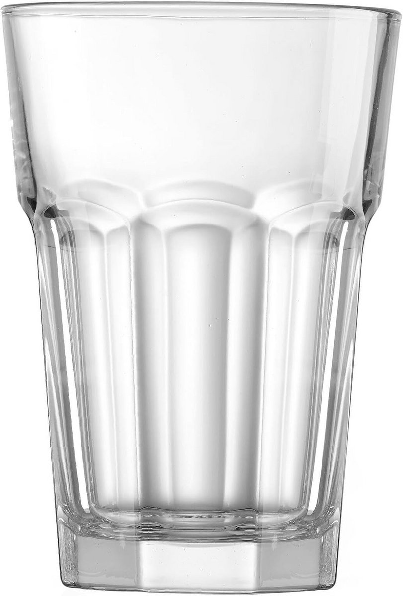 Set van 6 Longdrinkglazen 420 ml - Hittebestendig en Vaatwasmachinebestendig Glaswerk