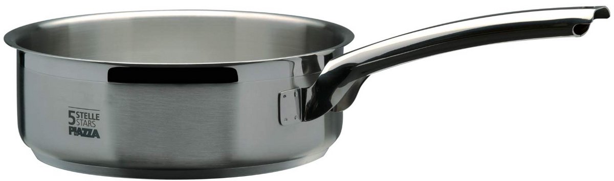 Ronde Steelpan met 1 Handvat 24 cm 3.6 Liter