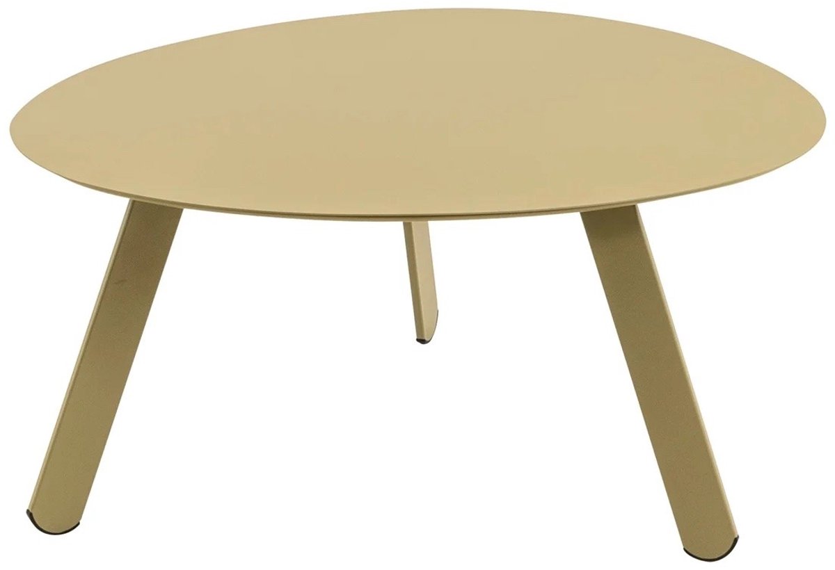 Tiki bijzettafeltje 74x60x35,5 cm - groen/beige