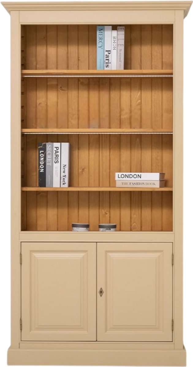 boekenkast met twee deurtjes - 110 cm of maatwerk (PS109)