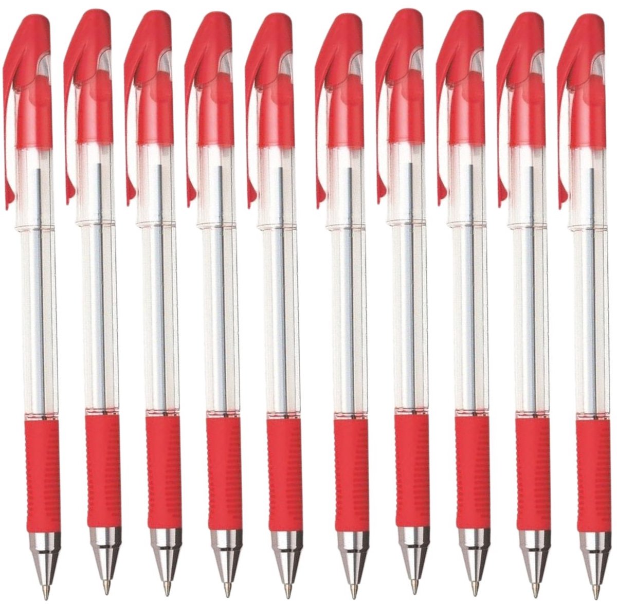 Penac - Soft Glider - Balpen - Rood - 0.7 mm - 12 stuks