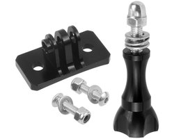 Geschikt voor GoPro Hero 13/12 helmbevestiging van aluminiumlegering - accessoires voor parachutebeugel voor grote hoogte