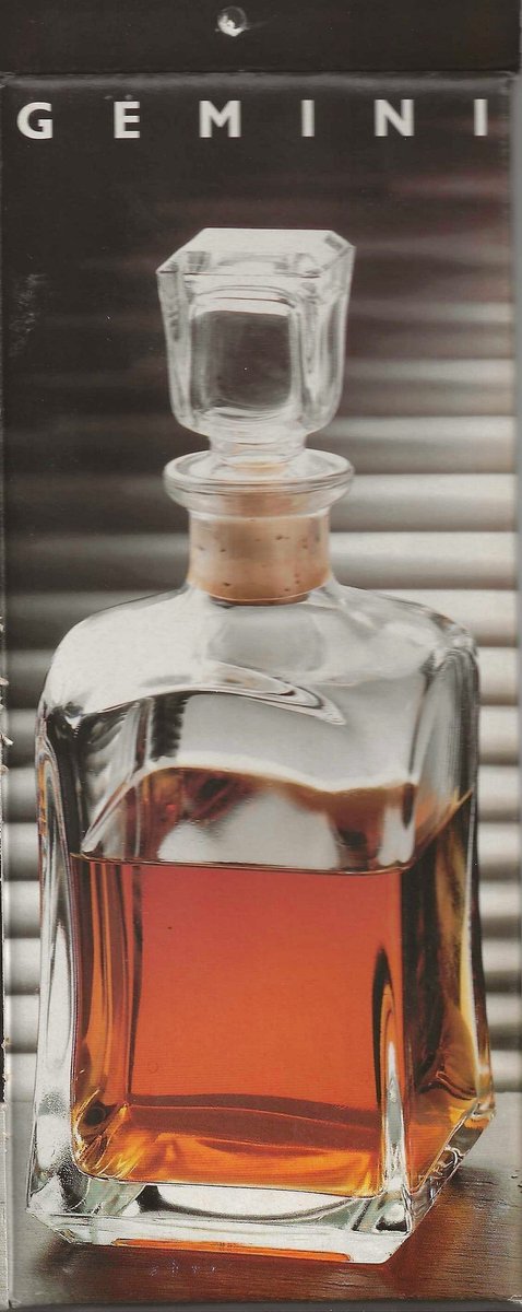 Bormioli Rocco Gemini whiskykaraf vierkant glas