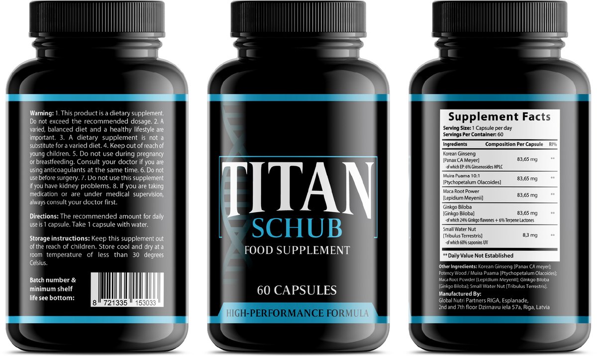 Titan Schub-3x
