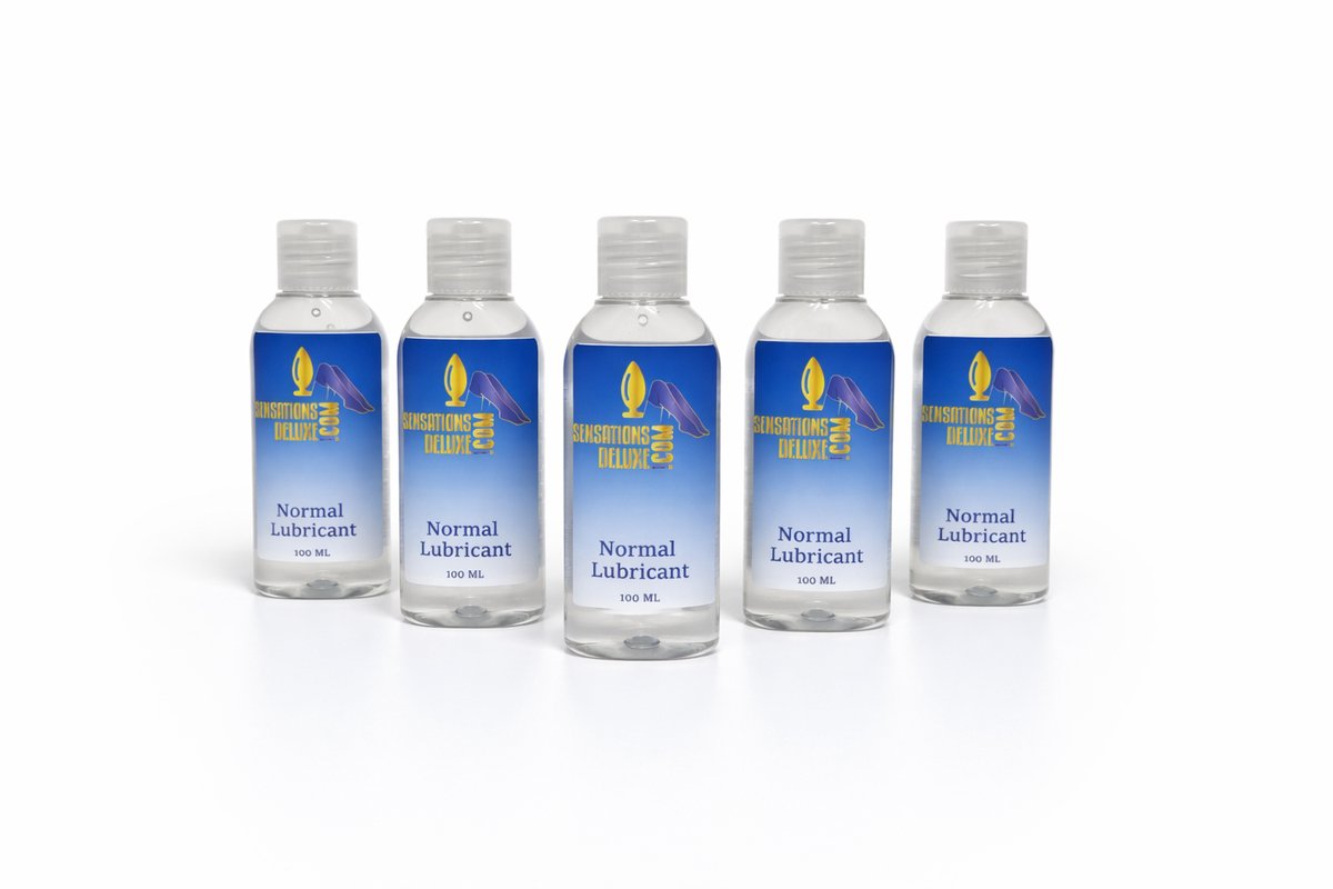 Sensationsdeluxe - Glijmiddelen Normaal 5 x 100 ml - waterbasis