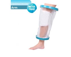 Gipsbeschermer douche - Gips hoes voor Knie - Shower cover - waterdicht - 1 stuk - Douchehoes - Houd het gips droog - Douchegips - Water beschermer - Herstel - Fysio - Douche hoes - Drooghoud plastic