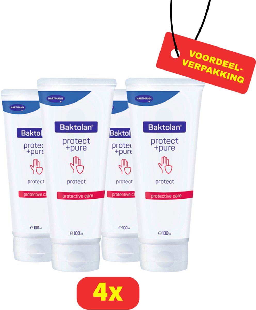 Hartmann Baktolan Protect + Pure - 4 x 100ml - Voordeelverpakking