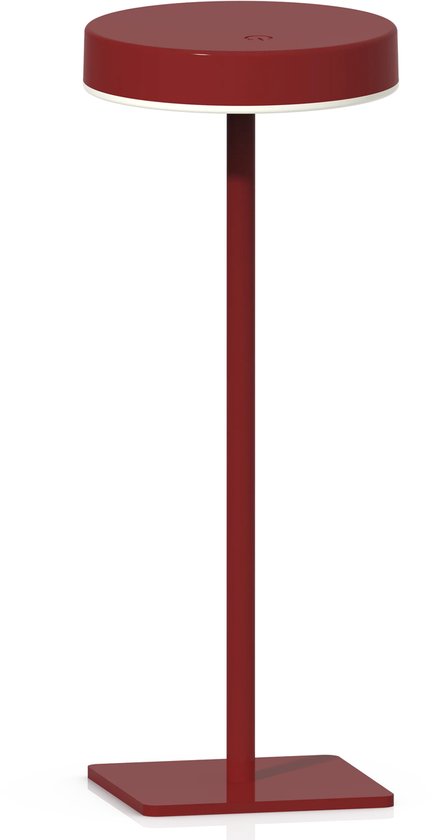 Nook - Lampe de table élégante - Rouge - Sans fil - Rechargeable