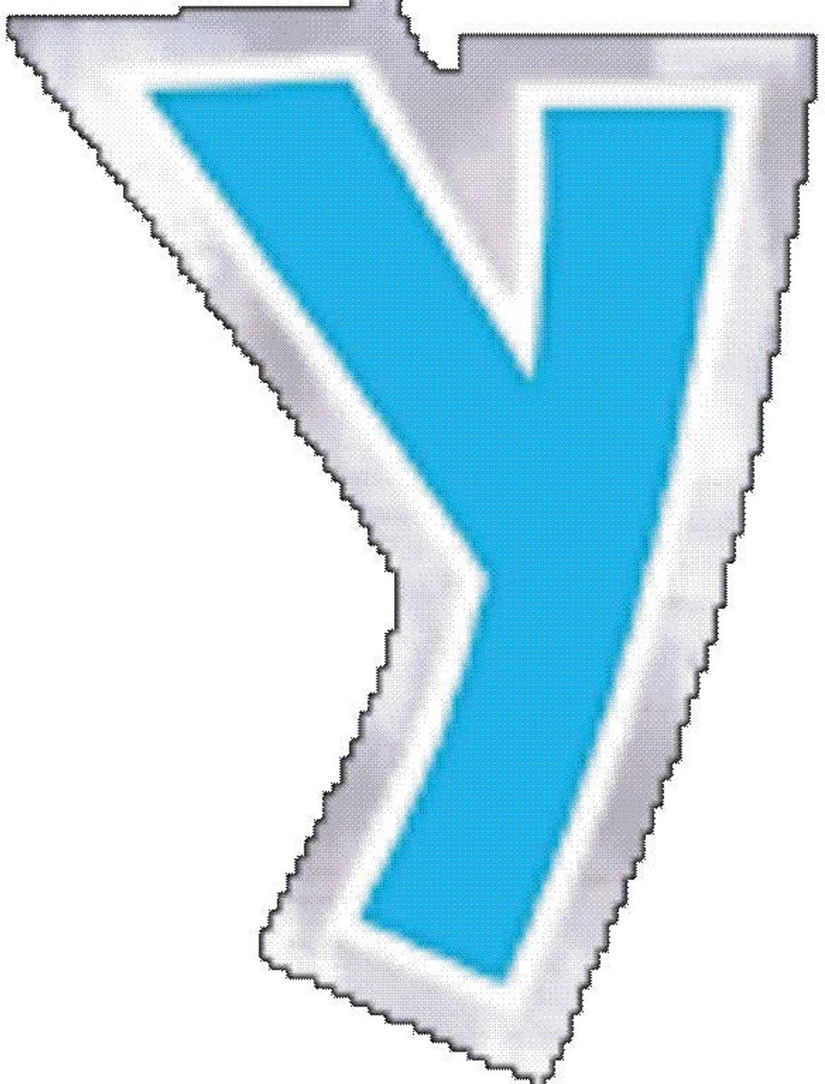 48 ballon sticker letter Y