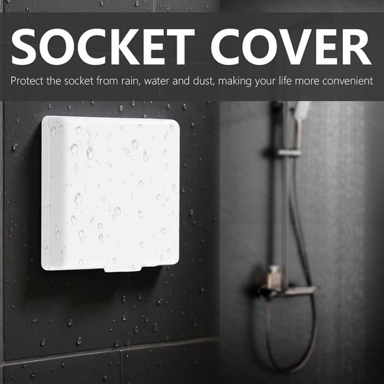 Waterdichte Emmercover Met Trekkoord – Past Op 120-liter Vaten En Vuilnisbakken – Beschermt Tegen Regen, Sneeuw, Bladeren En Vuil – Van Stevige Oxford-stof – Grijs, 65 Cm