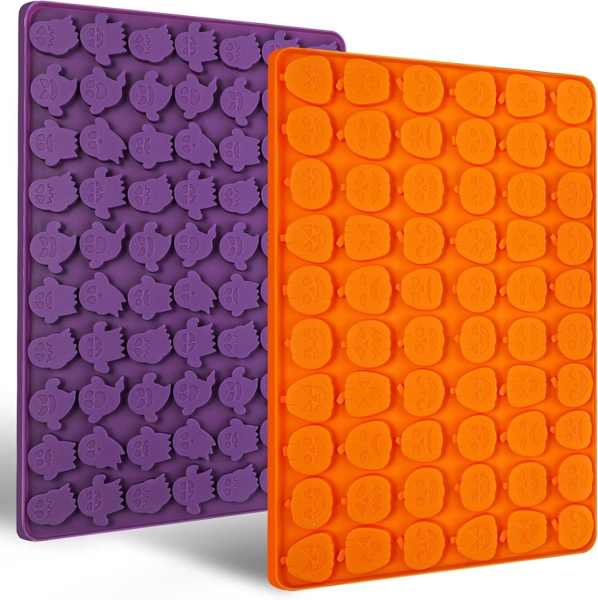 Chocolade en Gummy Siliconen Mallen voor Halloween Snoep en Koekjes