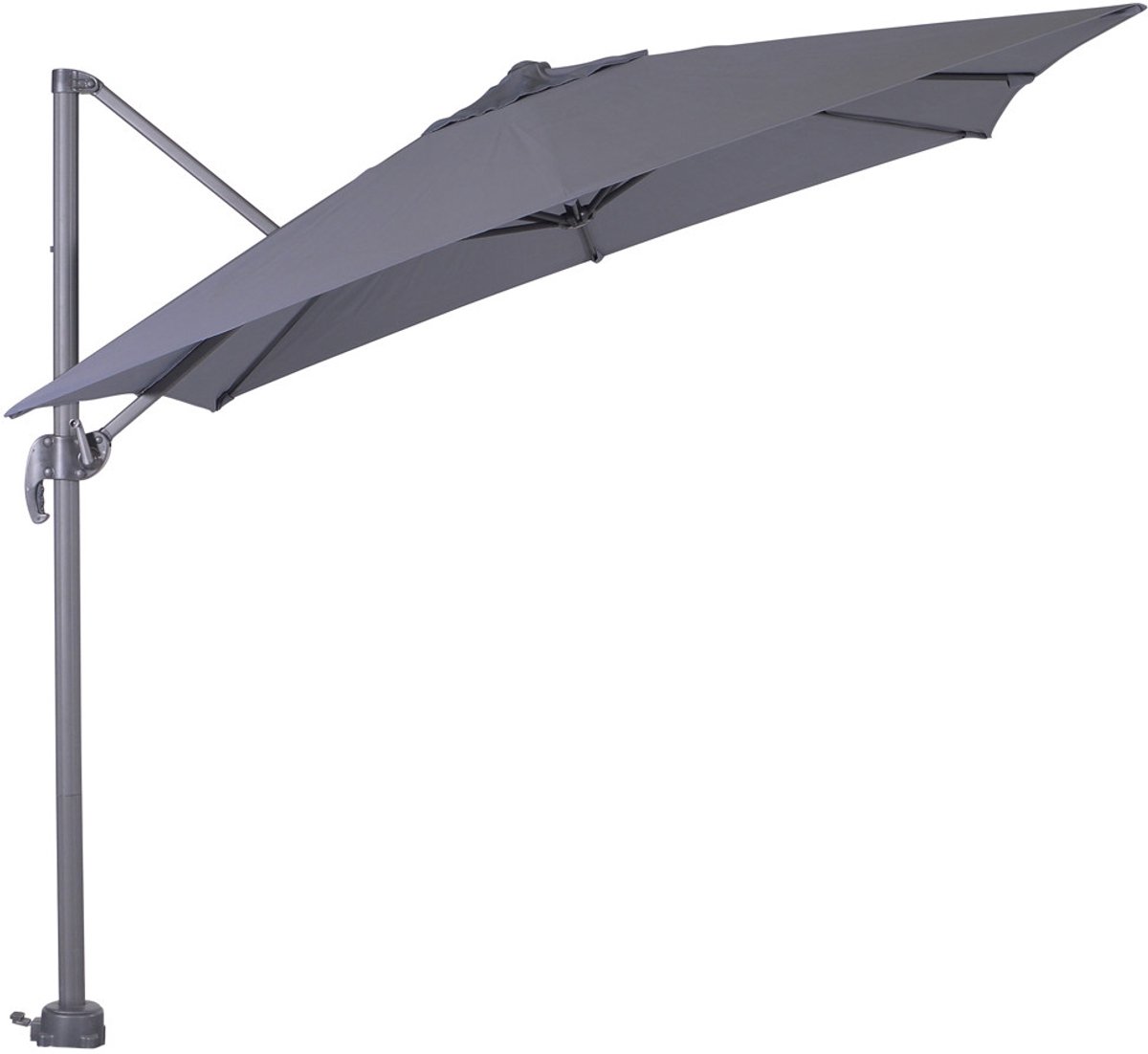 Garden Impressions Hawaii zweefparasol S 250x250 - donker grijs – foto 5