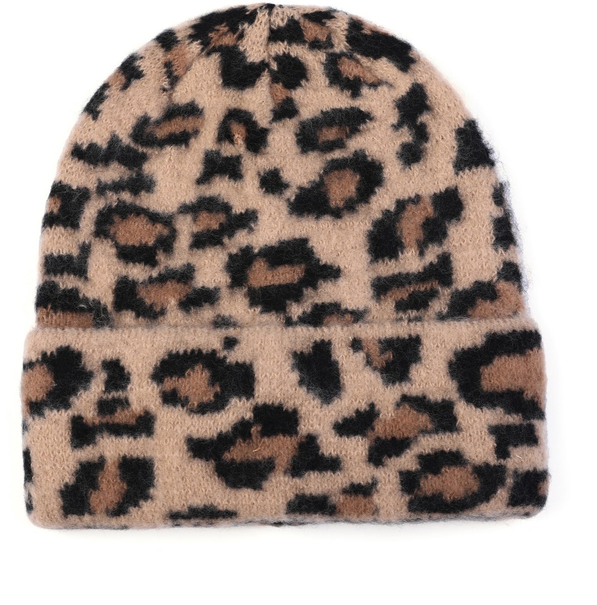 She life style - Luipaard winter muts - Camel