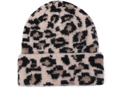 She life style - Luipaard winter muts - Khaki