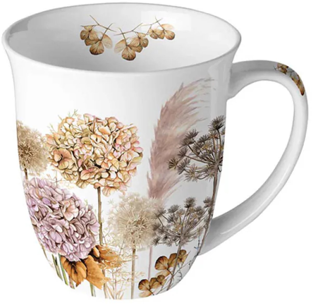 Ambiente - Koffiebeker - Dried Flowers - 0.4L
