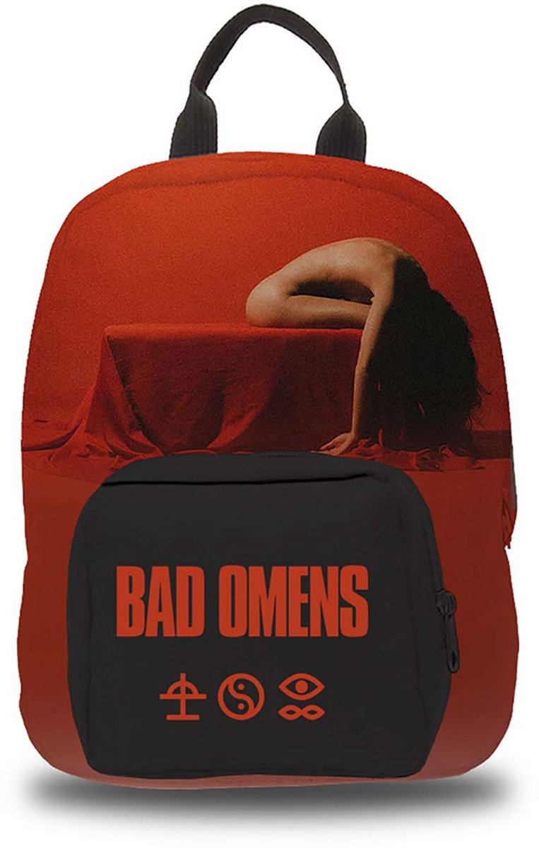 Rocksax Bad Omens - Omens 3 Minirugzak - Rood/Zwart