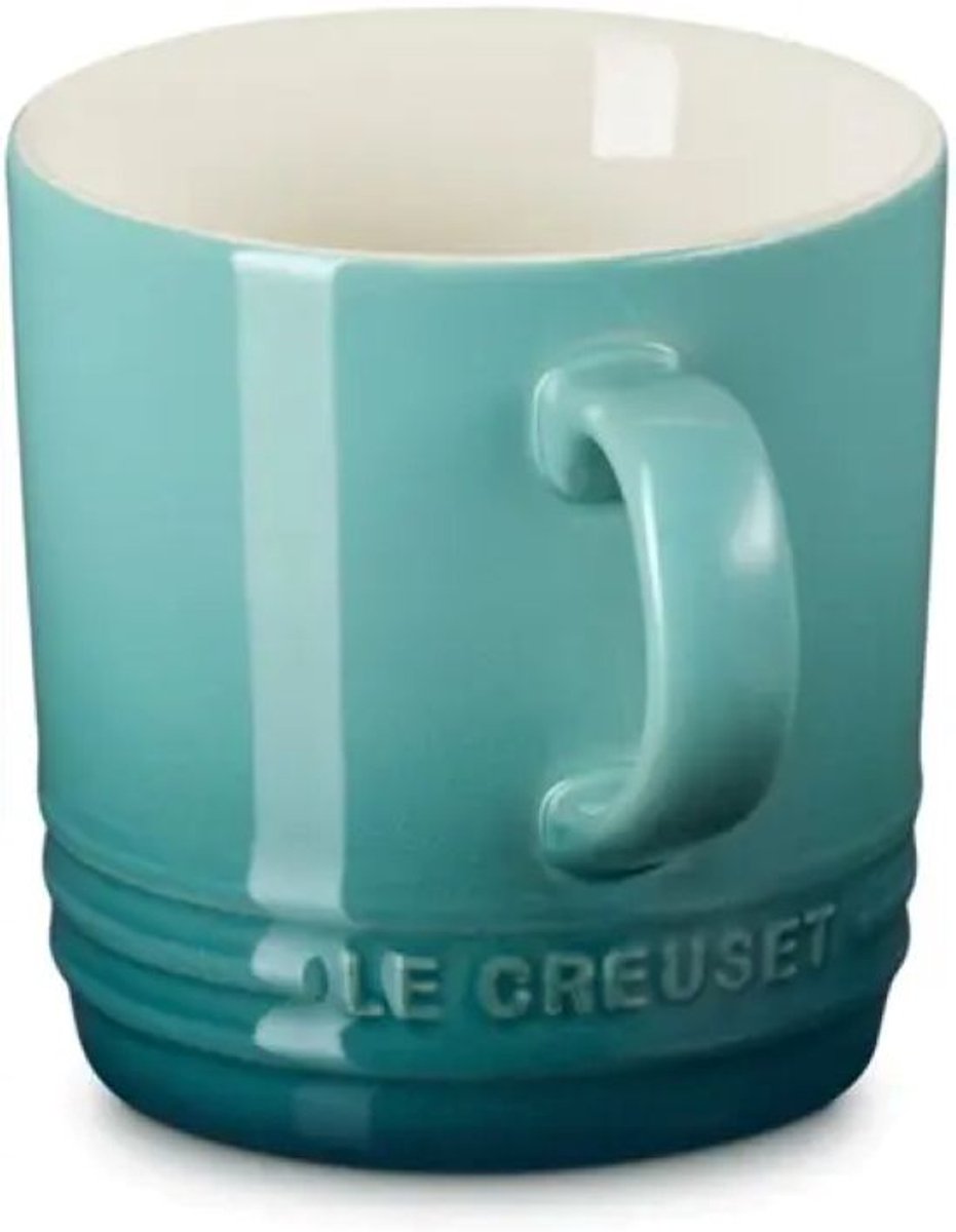 Le Creuset koffiebeker 0,2L aardewerk bleu riviera