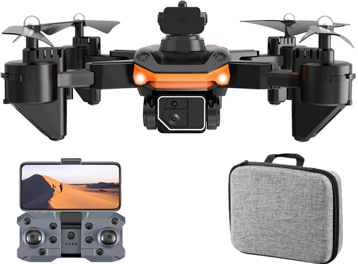 Bol.com Killerbee FX1 Maverick - Drone met dubbele camera - geschikt voor kinderen en volwassenen - Ultra Fly More Combo - 48 mi... aanbieding