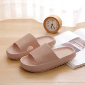 Geweo - Chaussons - Claquettes - Claquettes EVA Unisexe - Antidérapantes et Semelle Ferme - Anti-bruit-Antibactériennes - Anatomiques - Légères & Flexibles - Effet massage-pour l'été et pour l'intérieur et l'extérieur - Kaki - Taille 36/37