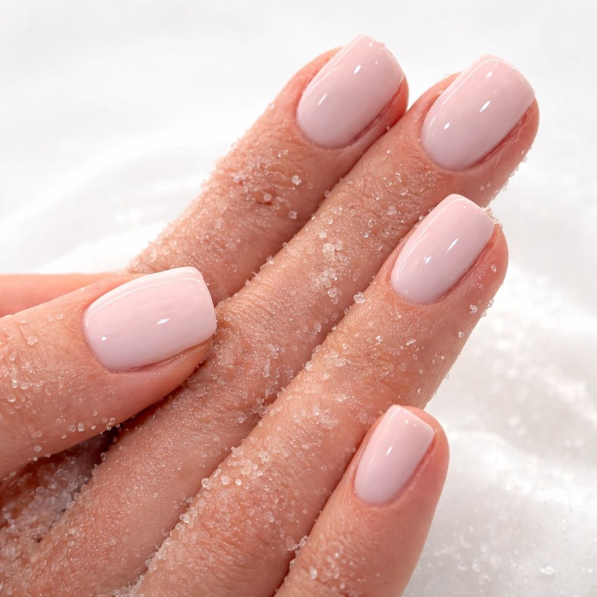 Plaknagels - Roze- press on nails - kunstnagels - korte plak nagels - nepnagels- nagelset- zelfklevende nagels- zonder lijm - fake nails-
