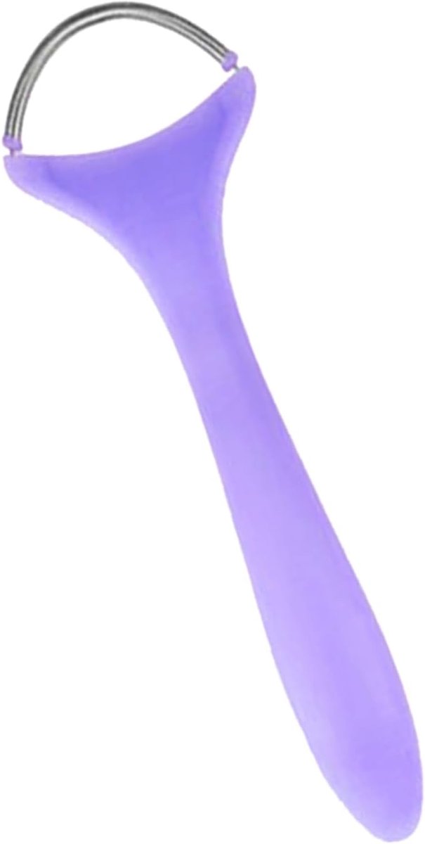 Gezichtsepilator Draad - Veerdraad Epilatorstick - Handmatig Pluisjes Verwijderen - Draagbaar Ruimtebesparend - 16.3 x 5.5 cm - Blauw Paars Roze