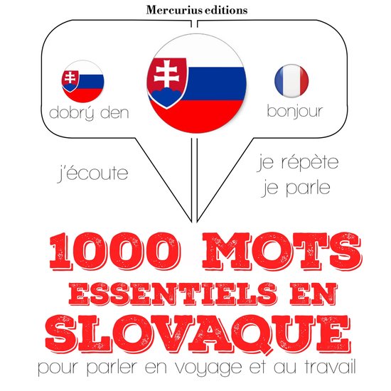 1000 mots essentiels en slovaque - cover