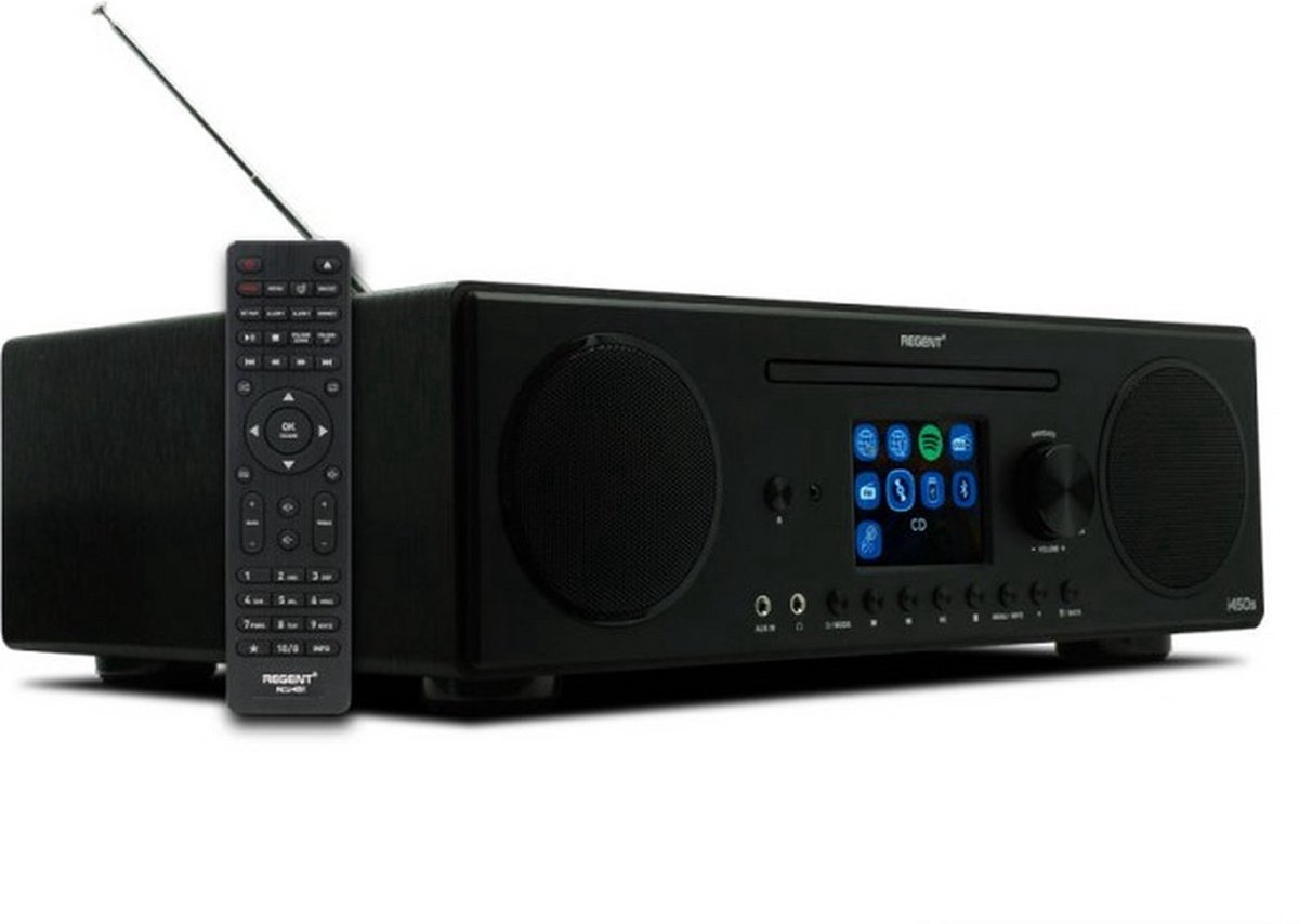 Ferguson i450 - Spotify - DAB+-Internetradio - FM radio - CD speler - Zwart