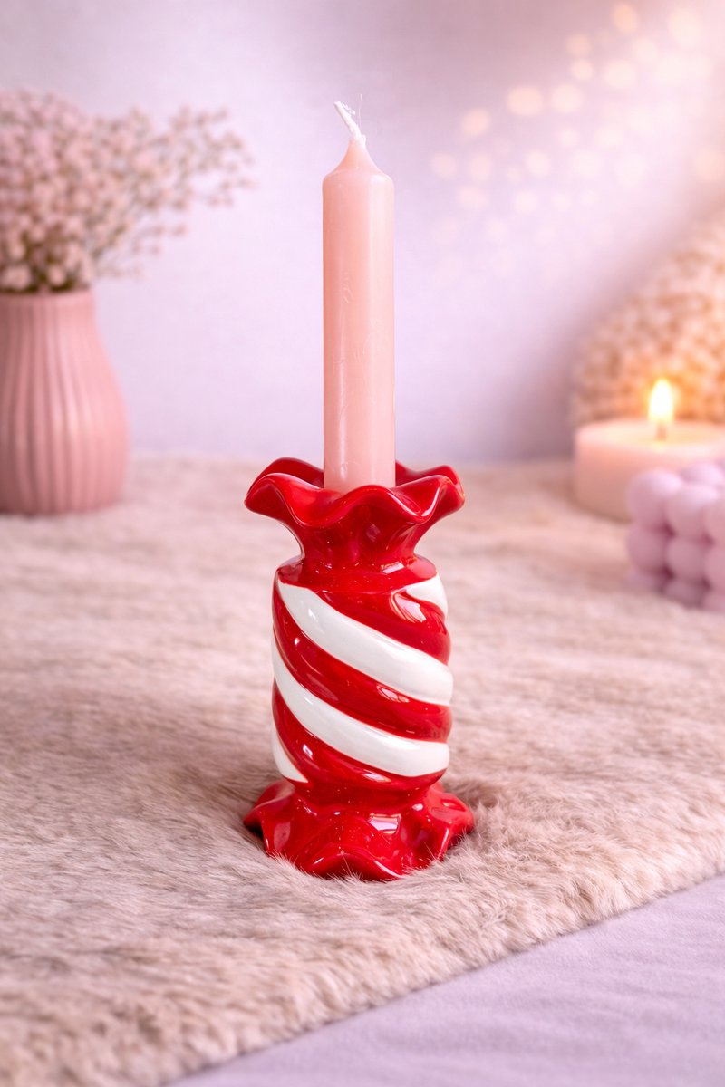 Kandelaar – Toffee Snoepje | Viva Femme | Kaarsen | Decoratie | Cadeau