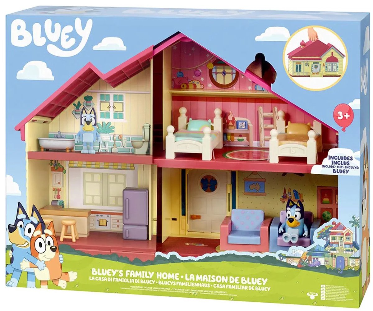 BLUEY - Speelhuis met 4 kamers en accessoires - Speelset — afbeelding 11