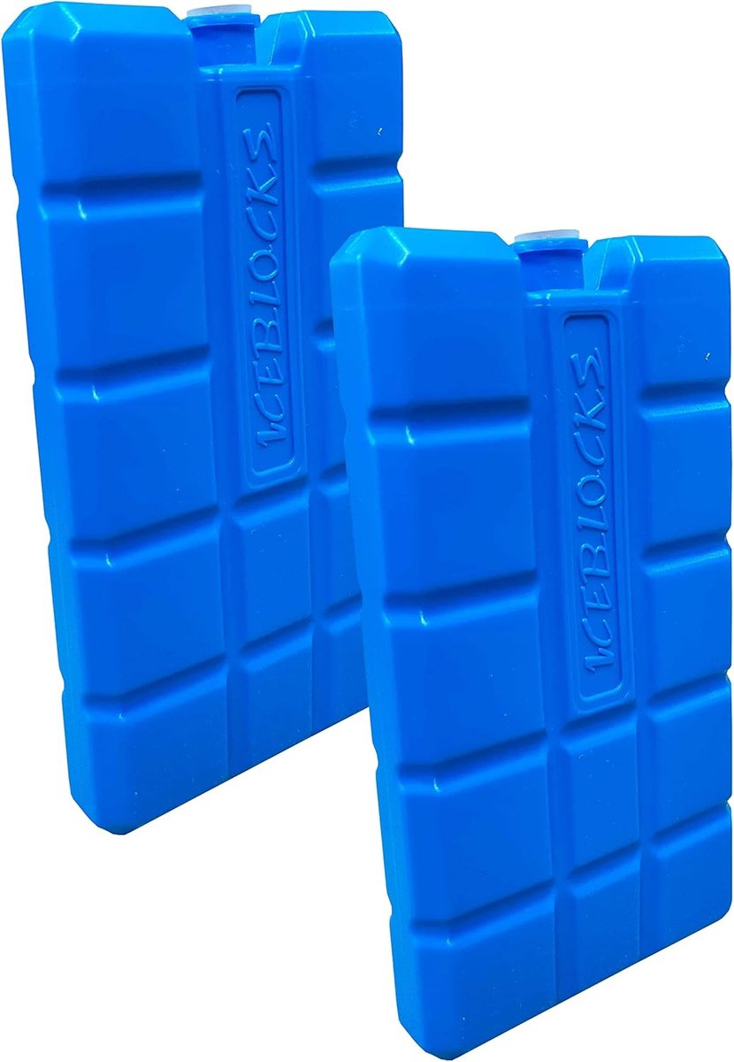 Koelelementen - Koelblokken - Eten Koel Houden - Compact Snel Vries - 200 Gram - Blauw