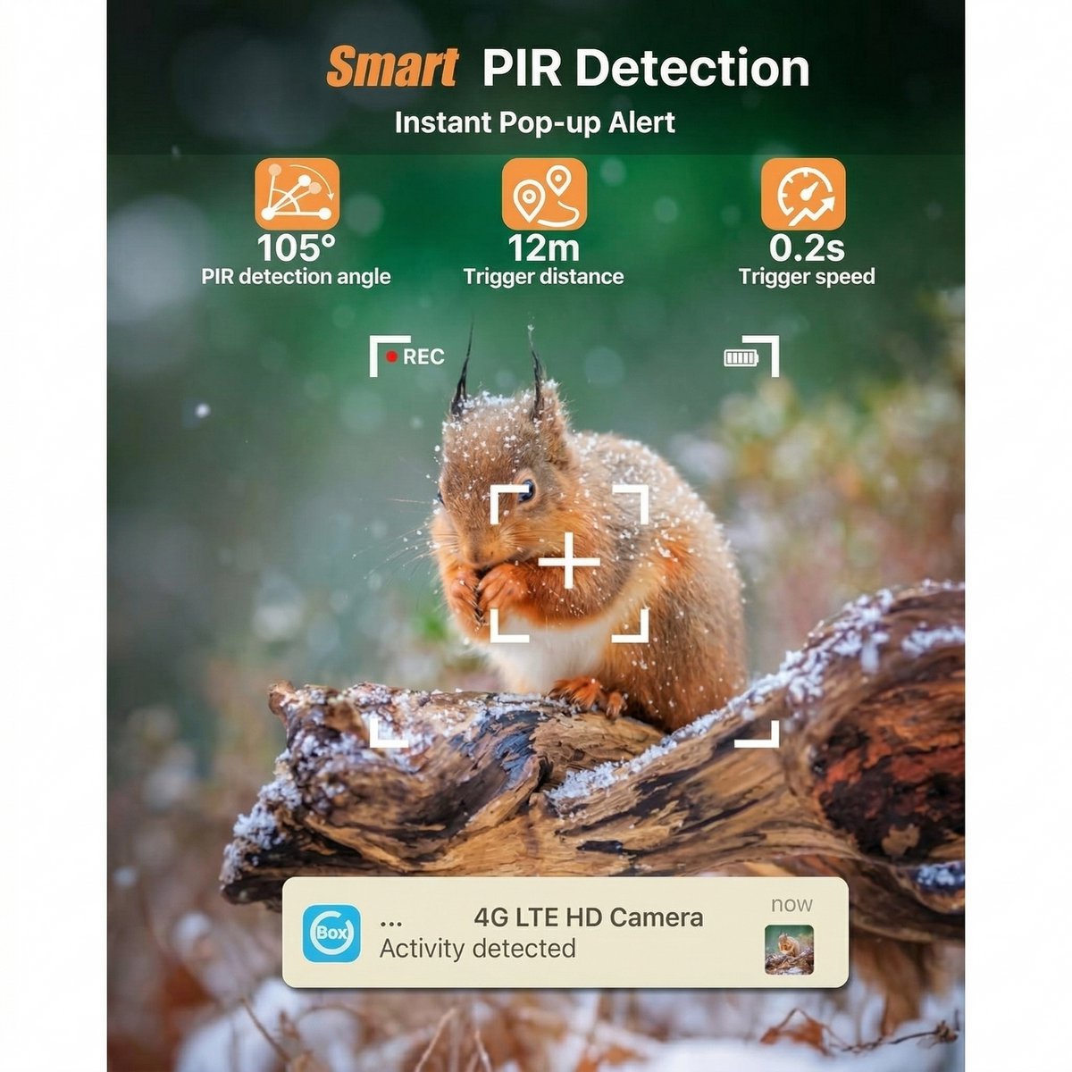 Shenzhen Beveiligingscamera 4G LTE met 2K HD Video en Zonnepaneel - afbeelding 3