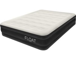 FLOAT - 2 Persoons luchtbed met ingebouwde pomp - < 3 min snel opgeblazen - 198x152x38 cm - Zelfopblazend Twee persoons luchtmatras - Logeerbed Queen - NimbusRest