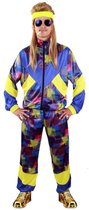 Trainingspak 80's style - Carnaval kostuum - Dames - Heren - Maat L