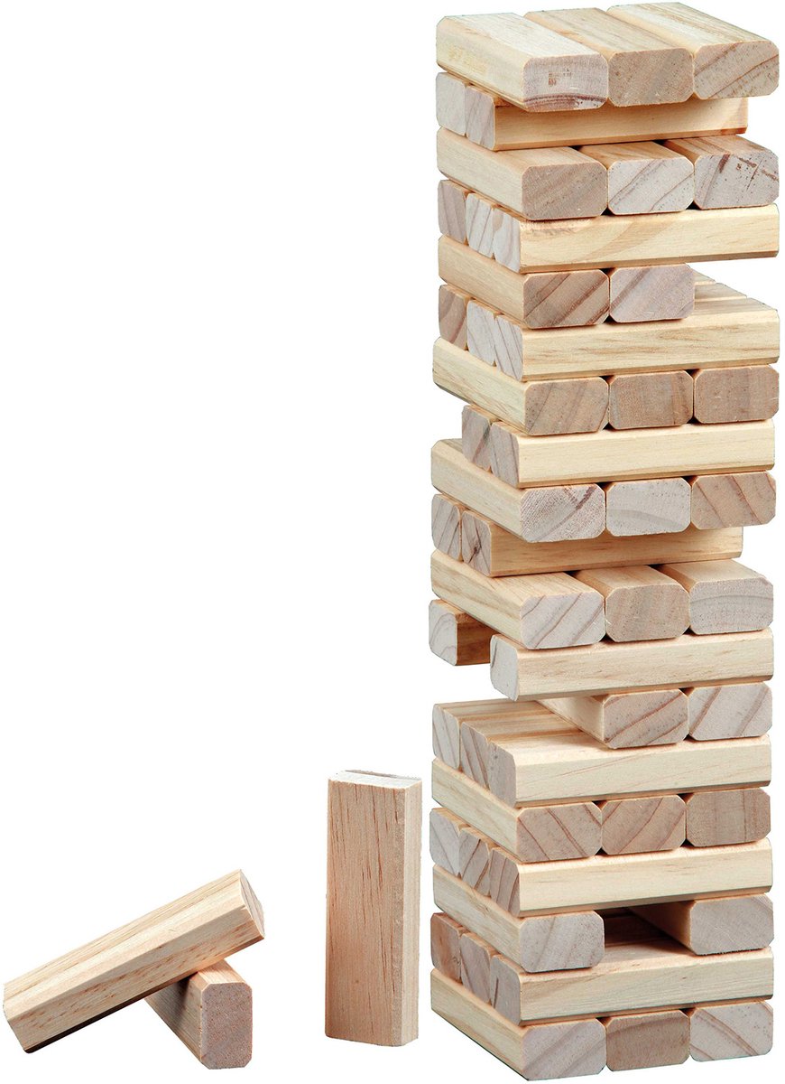 Philos Vallende Toren spel - Houten blokjes voor 2 tot 6 spelers - 6+ jaar — afbeelding 3
