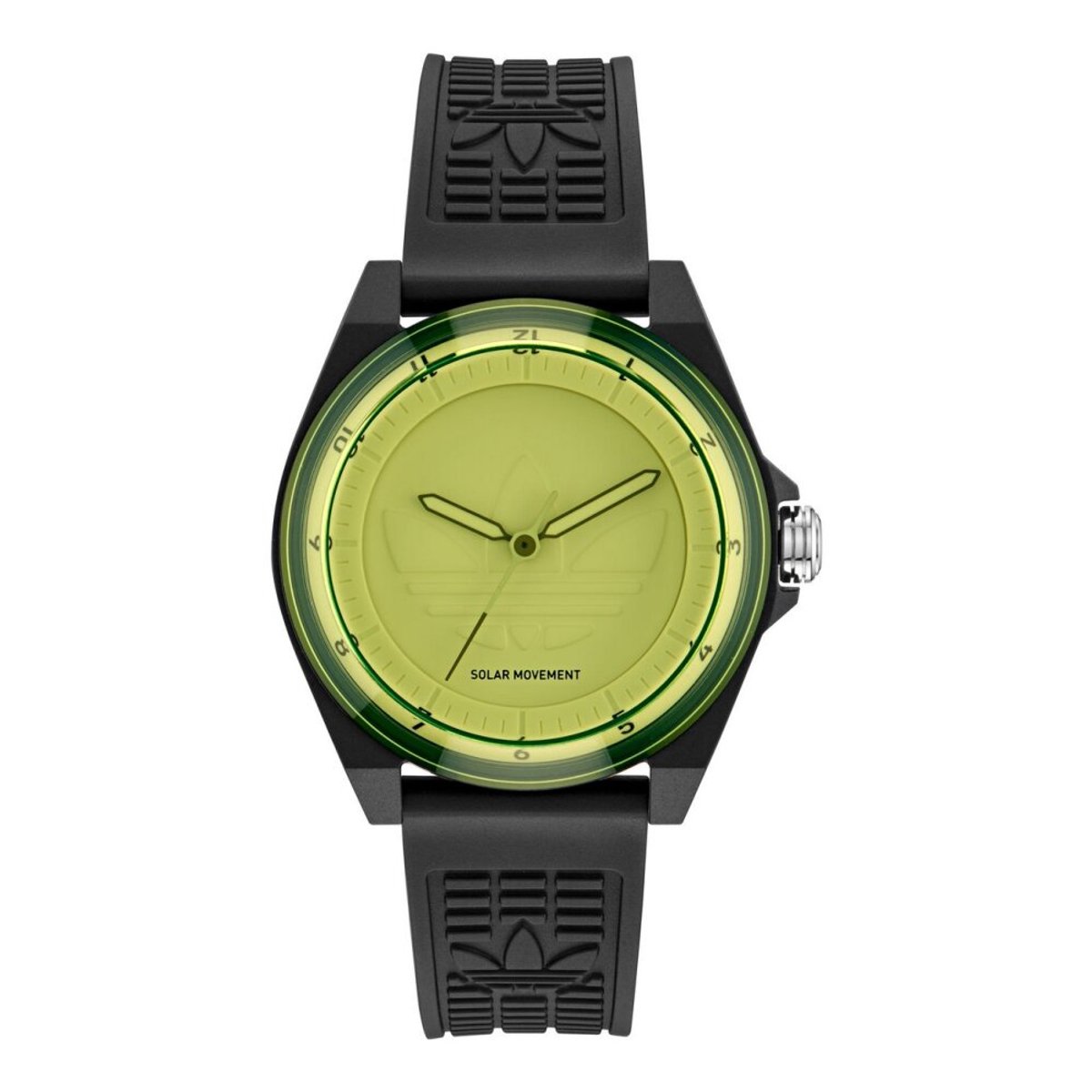 Adidas Originals Project Four Solar AOST25530 Horloge - Resin - Zwart - Ø 41 mm