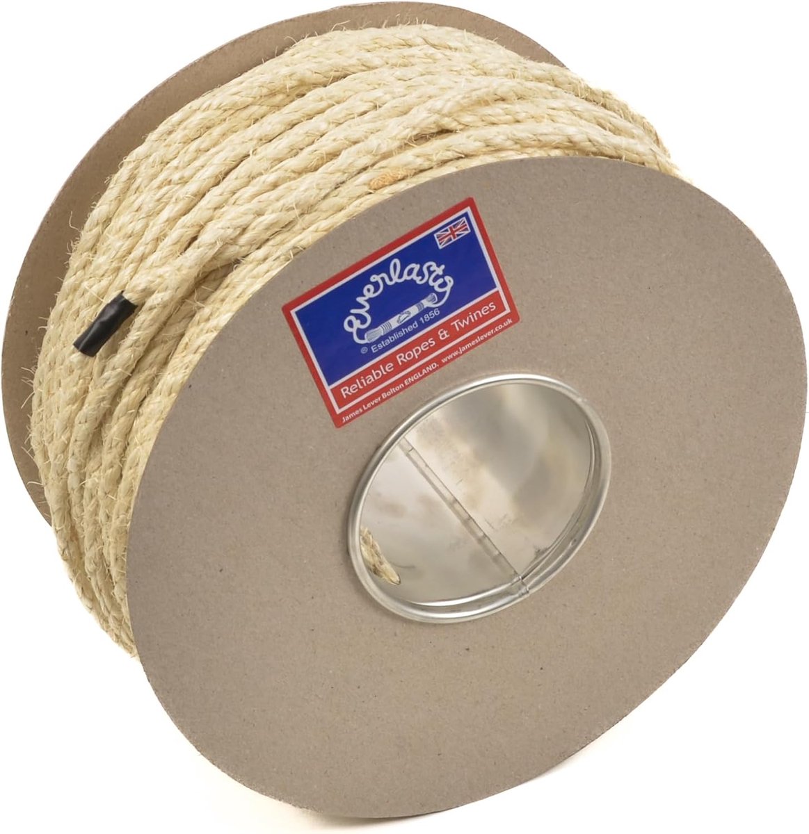 Terrastouw Sisal - Natuurlijk Touw - Decoratief Gebruik - Sterk Slijtvast - 8mm Diameter - Bruin