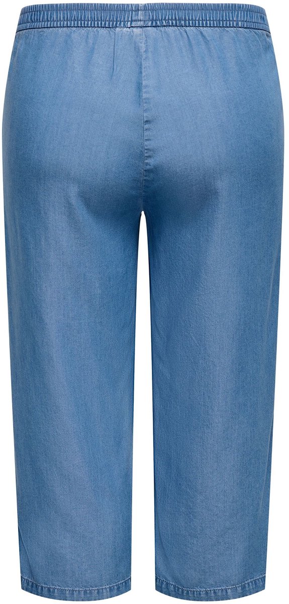 ONLY Carmakoma Broek met wijde pijpen CARCHARIS Cropped fit Broek met wijde pijpen