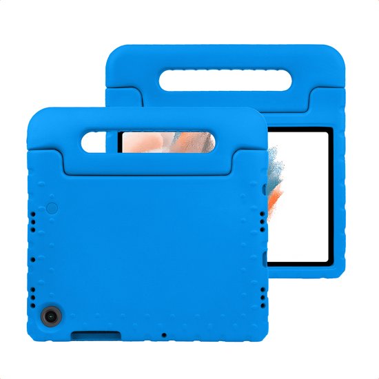 imoshion Tablet Hoes Kinderen - Geschikt voor Samsung Galaxy Tab A8 (2021 / 2022) - Kidsproof Kinder Hoes - Blauw