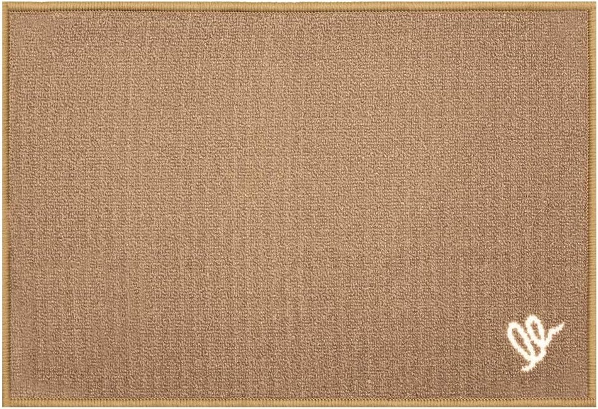Keukentapijt - Antislip loper - Keuken en meer - Machinewasbaar - 40 x 60 cm - Zand