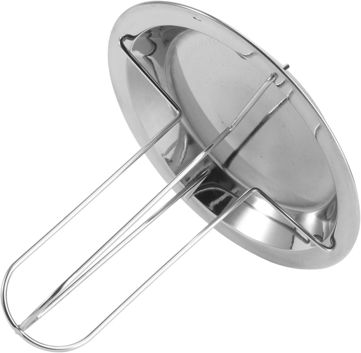 Kippenrek Buiten - Kiphouder Grill - Barbecue Kip - Stevig Koolstofstaal - 19 x 17 cm