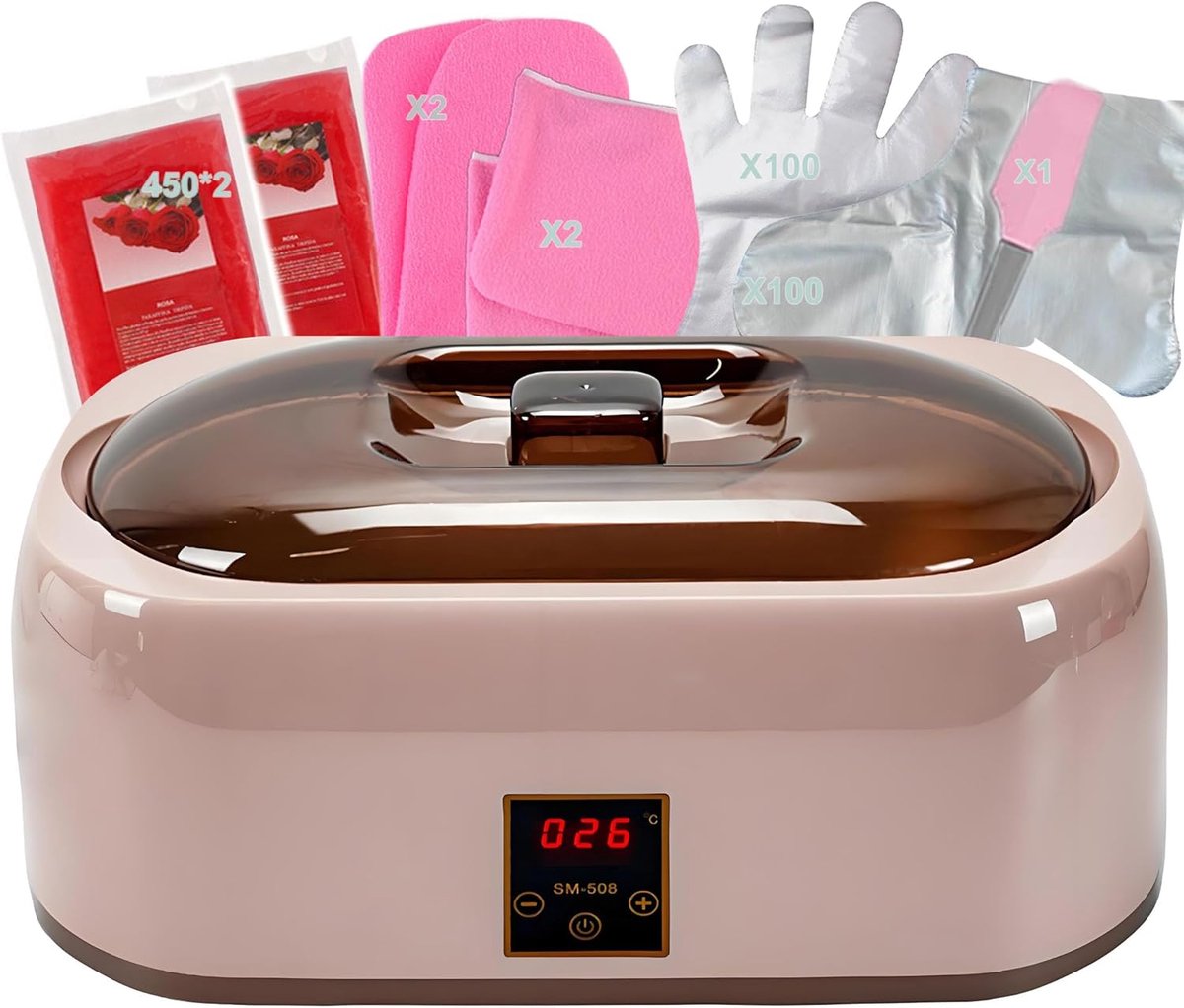 Paraffine Wax Machine - Wax Warmer Bad - Handen Voeten Verzorging - Grote Capaciteit 4 Liter