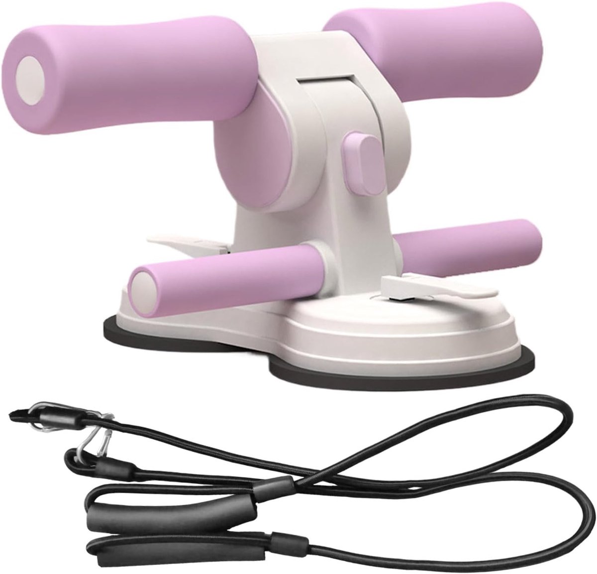 Buikspier Trainer - Core Trainer - Thuis Trainen - Sterke Zuignap - 28 x 21.5 cm - Paars