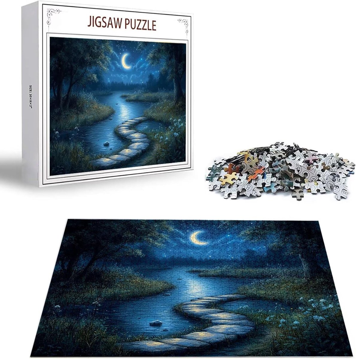 Houten Puzzel - Legpuzzel Volwassenen - Ontspanning Thuis - Premium Kwaliteit Hout - 122 x 81 cm