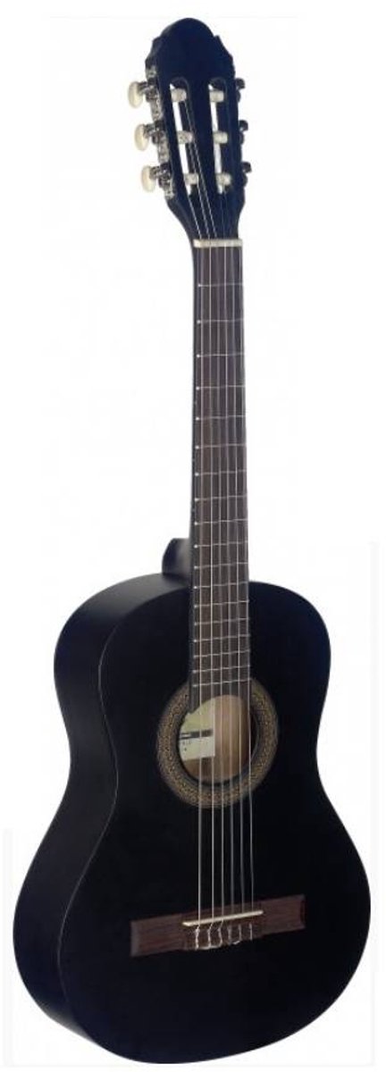 Stagg C410 Klassieke Gitaar 1/2 - Zwart