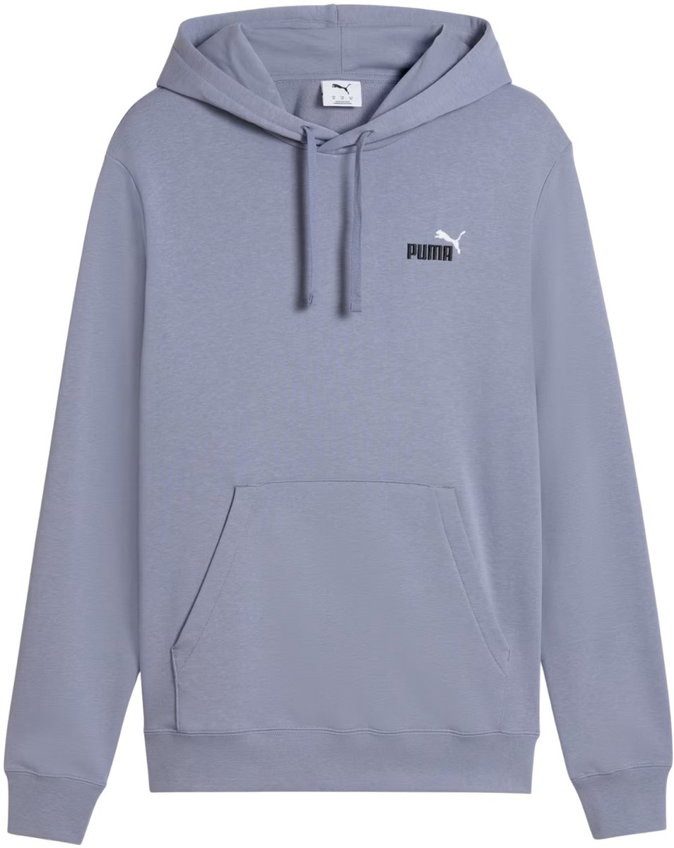 Puma Sweater Heren ESS 2 Color Small No.1 Logo Hoodie 2XL Grijs