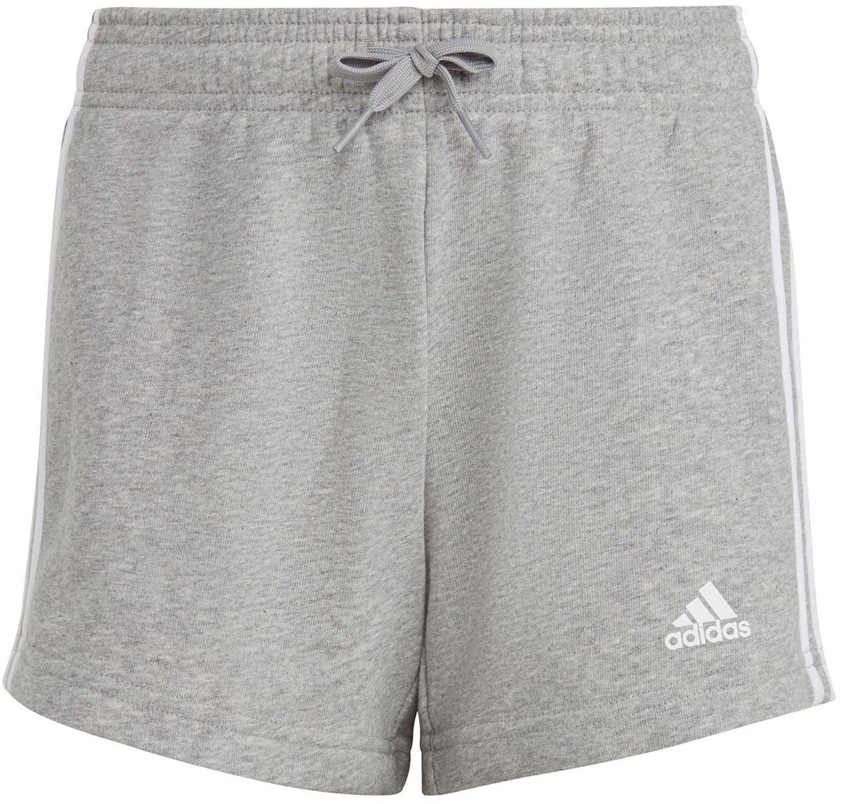 adidas Short Kinderen Essentials 3-Stripes 170cm Grijs