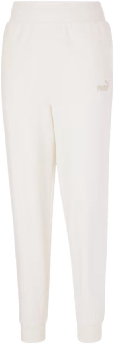 Puma Broek Dames ESS+ Embroidery High-Waist Pants FL Creme