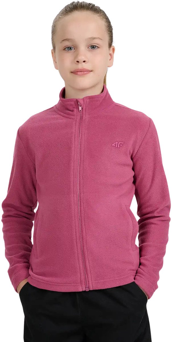 4F Fleece Meisjes Donkerpaars