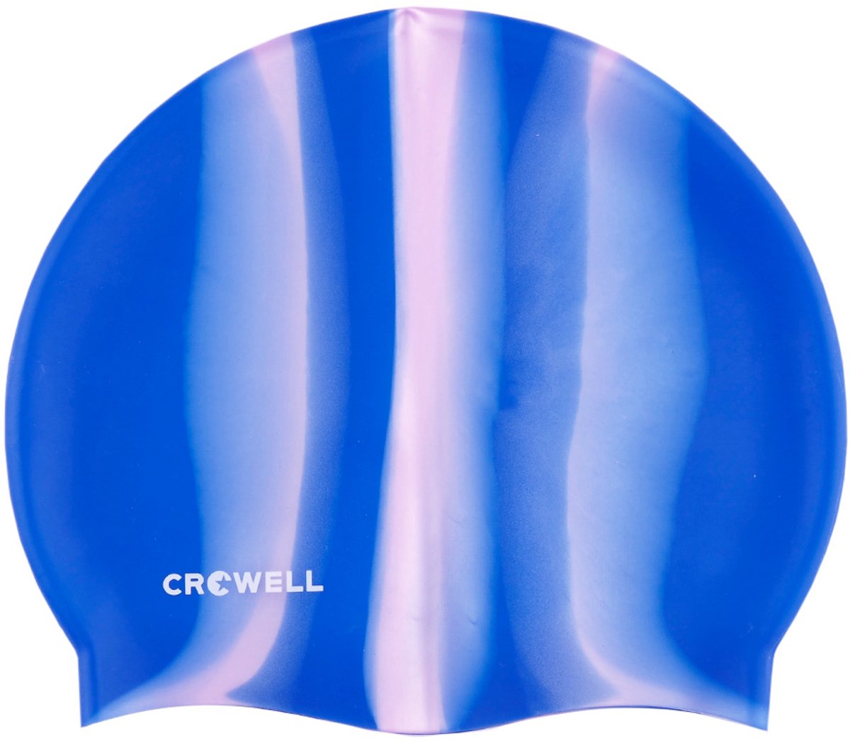 Crowell Badmuts Zwem Siliconen Multi Flame Blauw-Roze kol.06